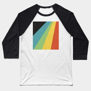 Abstract retro futuristic illustration Baseball T-Shirt